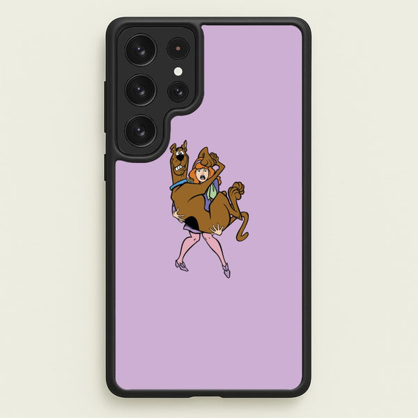 Scared - Scoob  - Scooby Doo Phone Case for Galaxy S22 Ultra