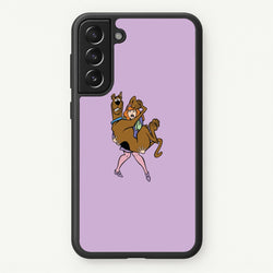 Scared - Scoob  - Scooby Doo Phone Case for Galaxy S21