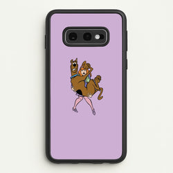 Scared - Scoob  - Scooby Doo Phone Case for Galaxy S10e