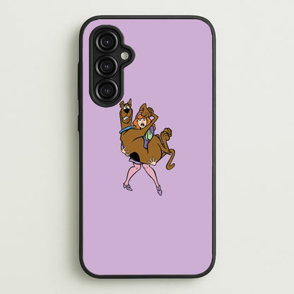 Scared - Scoob  - Scooby Doo Phone Case for Galaxy A14