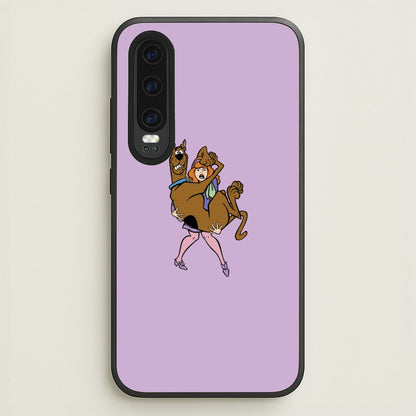 Scared - Scoob  - Scooby Doo Phone Case for Huawei P30