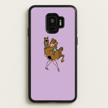 Scared - Scoob  - Scooby Doo Phone Case for Galaxy S9