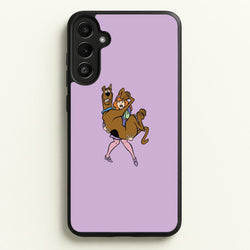 Scared - Scoob  - Scooby Doo Phone Case for Galaxy A34