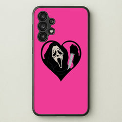 Heart face - Halloween  - Scream Phone Case for Galaxy A13