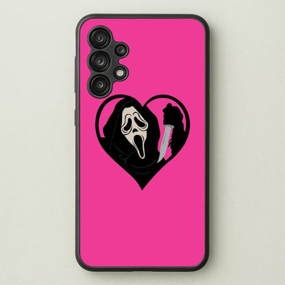 Heart face - Halloween  - Scream Phone Case for Galaxy A13