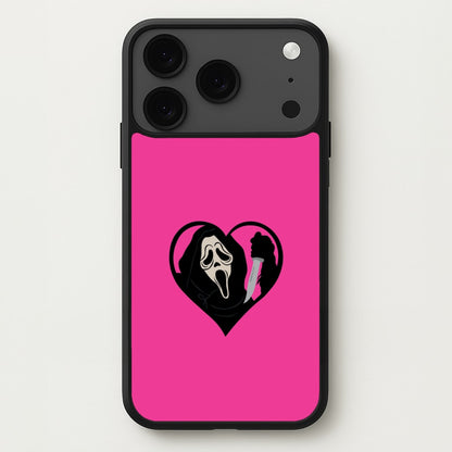Heart face - Halloween Phone Case for iPhone 17 Pro