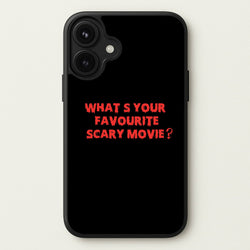 What's Your Favourite Scary Movie - Halloween Phone Case for iPhone 17