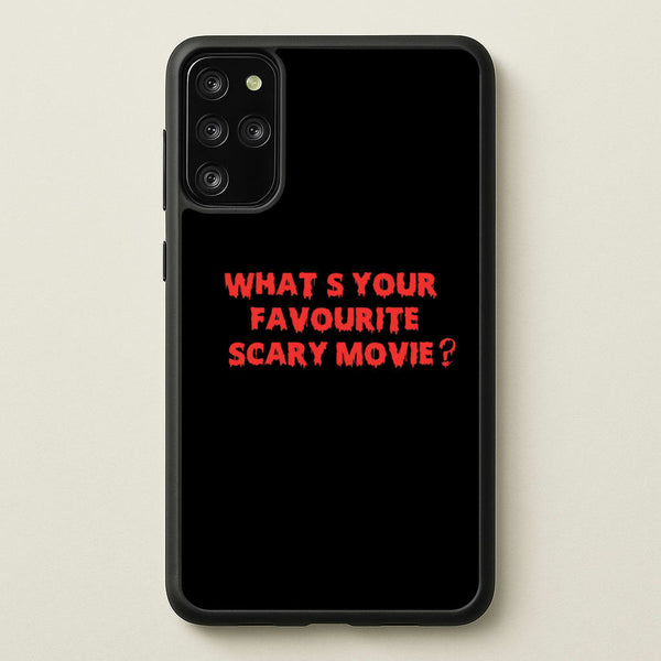 What's Your Favourite Scary Movie - Scream  - Scream Phone Case for Galaxy S20 Plus