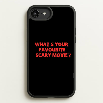 What's Your Favourite Scary Movie - Scream  - Scream Phone Case for iPhone 6 Plus / 7 Plus / 8 Plus