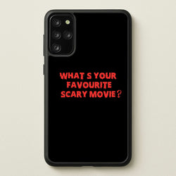 What's Your Favourite Scary Movie - Halloween  - Scream Phone Case for Galaxy S20 Plus