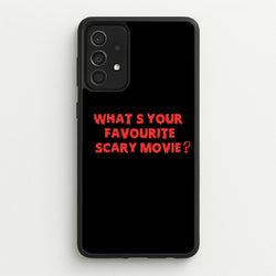 What's Your Favourite Scary Movie - Scream  - Scream Phone Case for Galaxy A52 / A52s