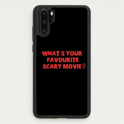 What's Your Favourite Scary Movie - Scream  - Scream Phone Case for Huawei P30 Pro