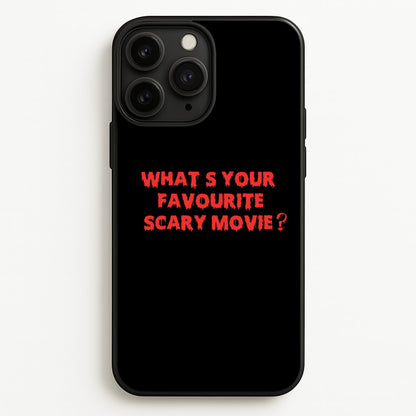 What's Your Favourite Scary Movie - Scream  - Scream Phone Case for iPhone 11 Pro