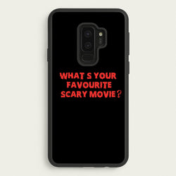 What's Your Favourite Scary Movie - Scream  - Scream Phone Case for Galaxy S9 Plus