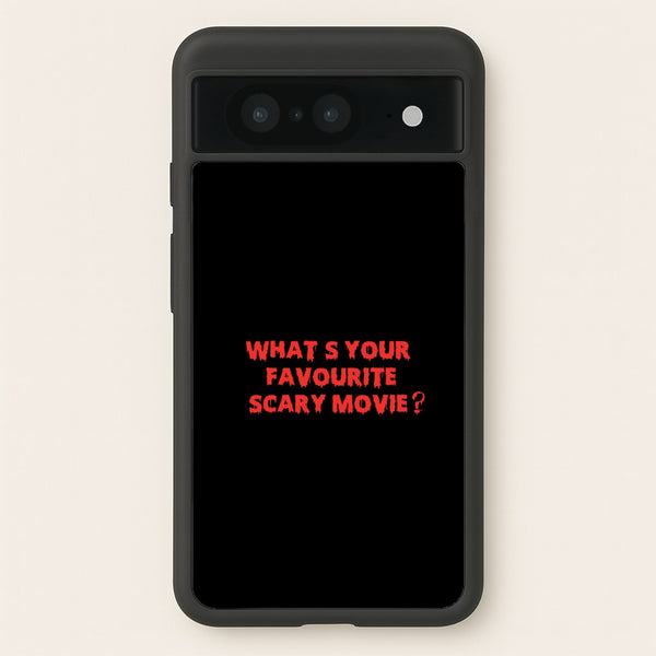 What's Your Favourite Scary Movie - Scream  - Scream Phone Case for Google Pixel 8