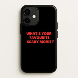 What's Your Favourite Scary Movie - Halloween  - Scream Phone Case for iPhone 12 Mini