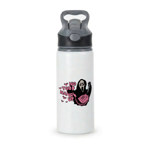 No You Hang Up - Halloween Active Water Bottle - Black