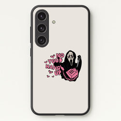 No You Hang Up - Halloween  - Scream Phone Case for Galaxy S24 Plus