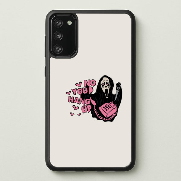 No You Hang Up - Halloween  - Scream Phone Case for Galaxy A41