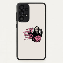 No You Hang Up - Halloween  - Scream Phone Case for Galaxy A33