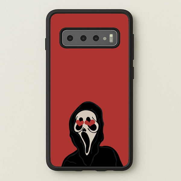 Love Eyes - Halloween  - Scream Phone Case for Galaxy S10 Plus