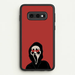 Love Eyes - Halloween  - Scream Phone Case for Galaxy S10e