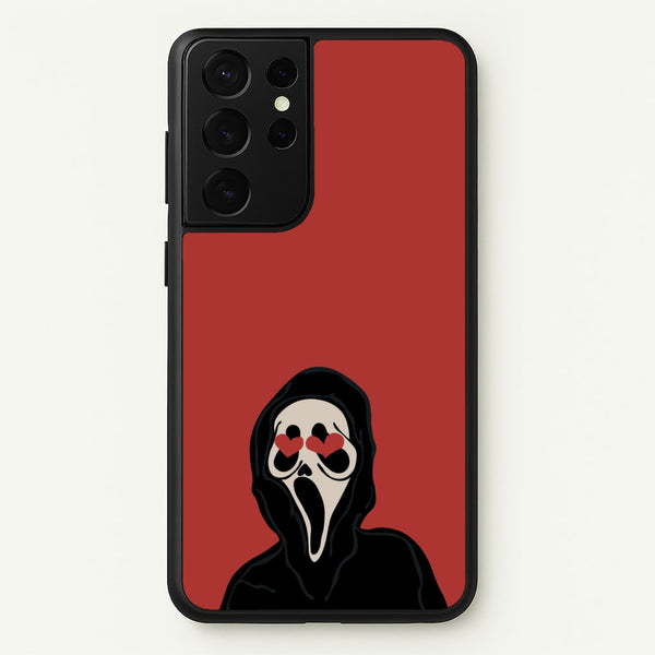 Love Eyes - Halloween  - Scream Phone Case for Galaxy S21 Ultra