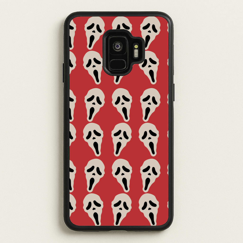Collage - Halloween  - Scream Phone Case for Galaxy S9