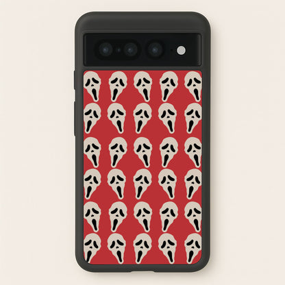 Collage - Halloween  - Scream Phone Case for Google Pixel 7 Pro