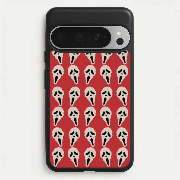 Collage - Halloween  - Scream Phone Case for Google Pixel 9 Pro XL