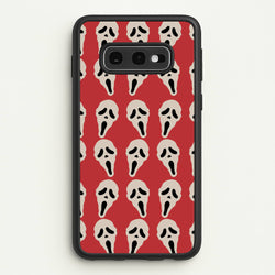 Collage - Halloween  - Scream Phone Case for Galaxy S10e