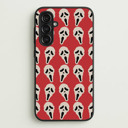 Collage - Halloween  - Scream Phone Case for Galaxy A16
