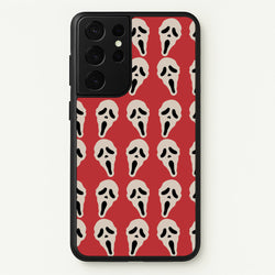 Collage - Halloween  - Scream Phone Case for Galaxy S21 Ultra