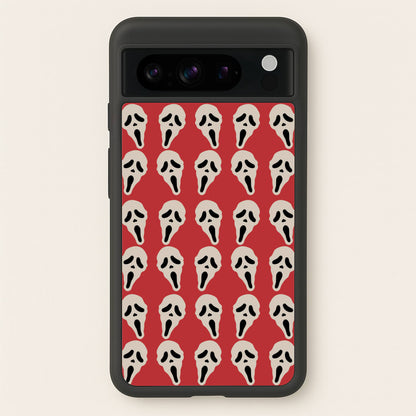 Collage - Halloween  - Scream Phone Case for Google Pixel 8 Pro