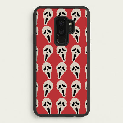 Collage - Halloween  - Scream Phone Case for Galaxy S9 Plus