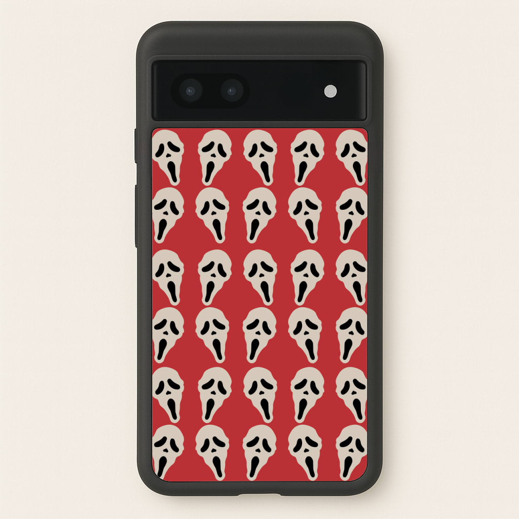 Collage - Halloween  - Scream Phone Case for Google Pixel 6a