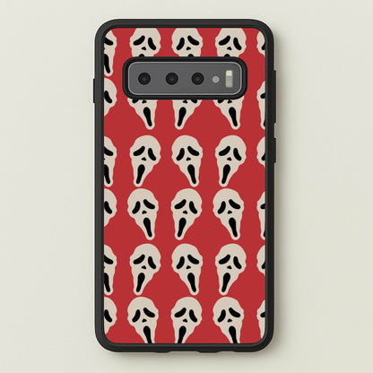 Collage - Halloween  - Scream Phone Case for Galaxy S10 Plus