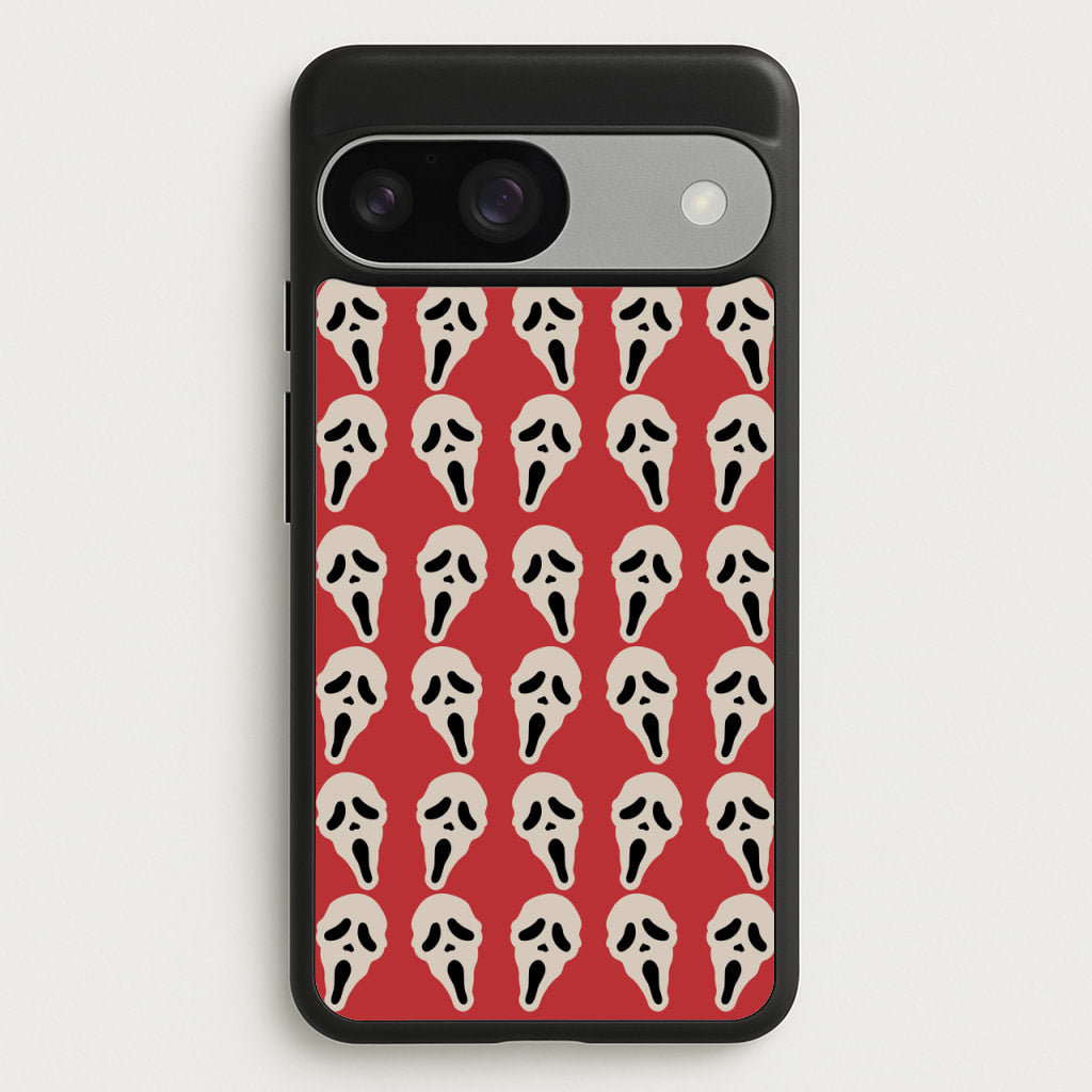 Collage - Halloween  - Scream Phone Case for Google Pixel 9 / 9 Pro