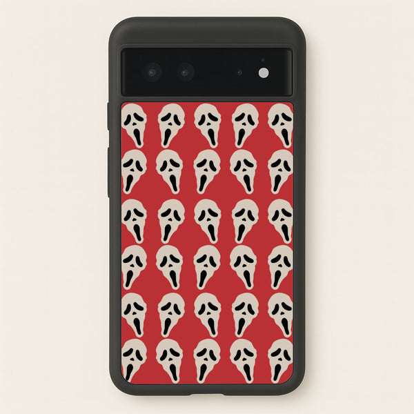 Collage - Halloween  - Scream Phone Case for Google Pixel 6