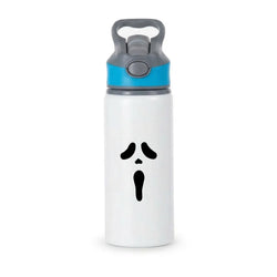 Scream Face Active Water Bottle - Blue