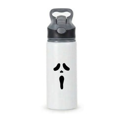 Scream Face Active Water Bottle - Black