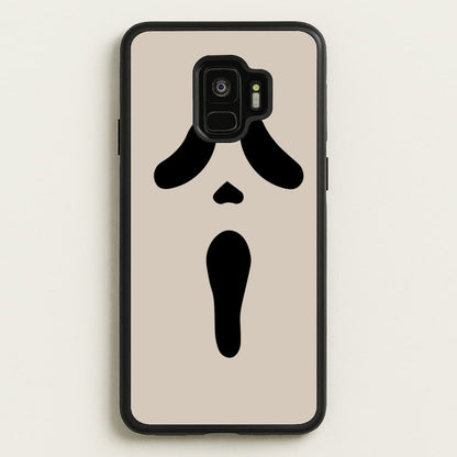 Scream Face  - Scream Phone Case for Galaxy S9