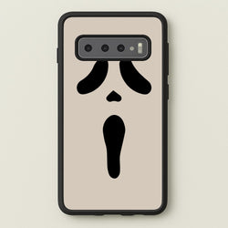 Scream Face  - Scream Phone Case for Galaxy S10