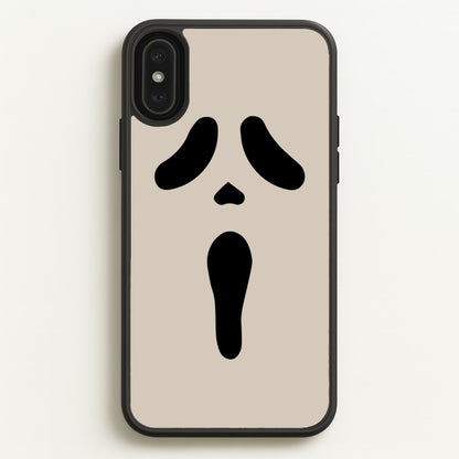 Scream Face  - Scream Phone Case for iPhone XS Max