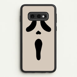 Scream Face  - Scream Phone Case for Galaxy S10e