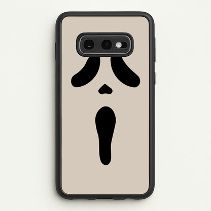 Scream Face  - Scream Phone Case for Galaxy S10e