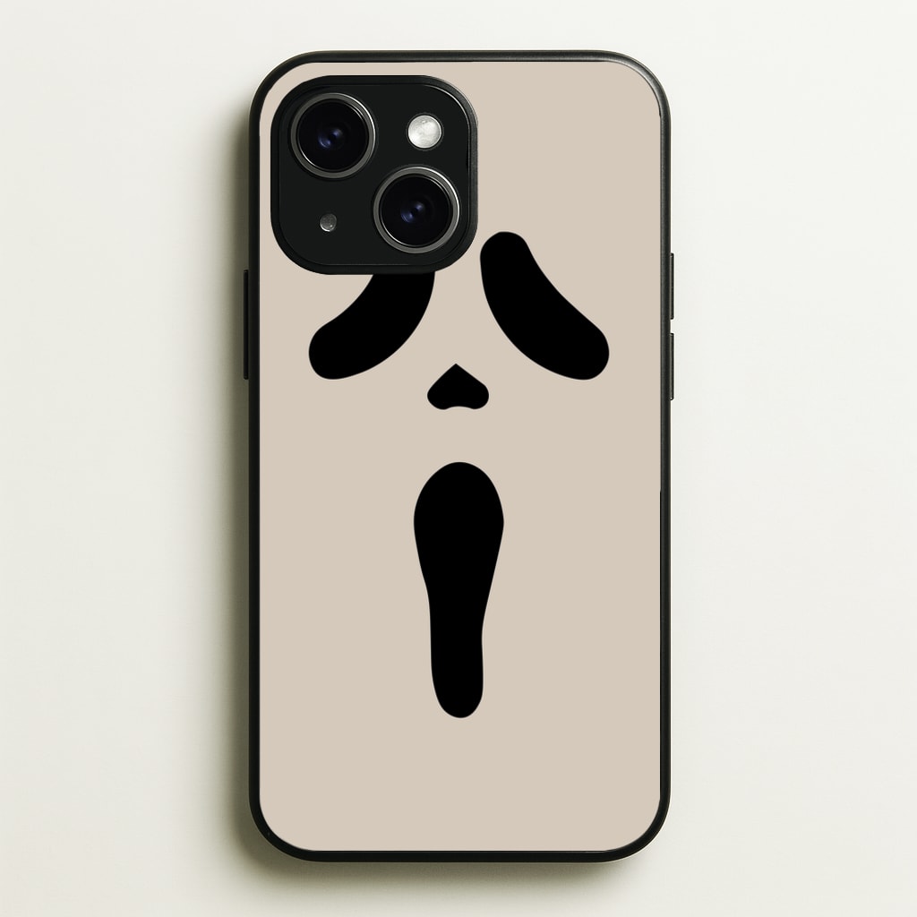 Scream Face  - Scream Phone Case for iPhone 15