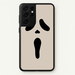 Scream Face  - Scream Phone Case for Galaxy S21 Ultra