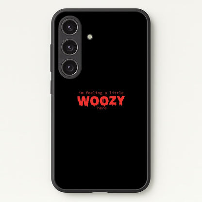 Im Feeling A Little Woozy Here - Halloween  - Scream Phone Case for Galaxy S24FE