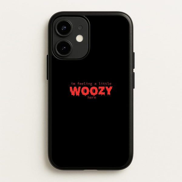 Im Feeling A Little Woozy Here - Halloween  - Scream Phone Case for iPhone 12 Mini